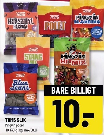 Løvbjerg Toms slik tilbud