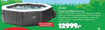 Intex purespa jet & bubble deluxe spa
