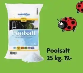 Poolsalt 25 kg.