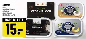 Løvbjerg Naturli' eller bakkedal smørbar tilbud