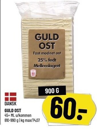 Løvbjerg Guld ost tilbud