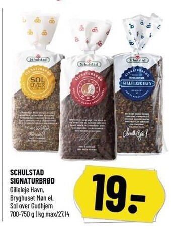 Løvbjerg Schulstad signaturbrød tilbud