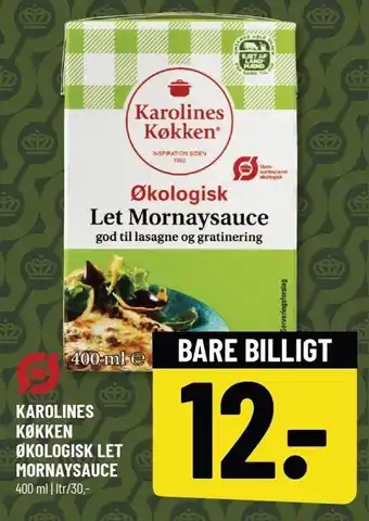 Karolines køkken økologisk let mornaysauce