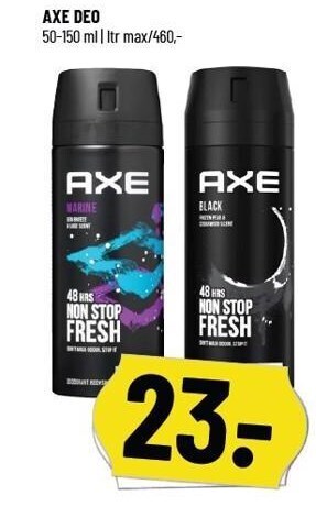 Løvbjerg Axe deo tilbud