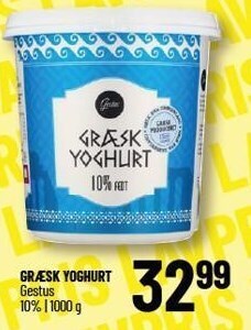 Løvbjerg Gestus græsk yoghurt tilbud