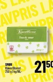 Løvbjerg Kløverblomst smør tilbud