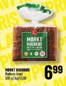 Løvbjerg Møllens brød rugbrød tilbud