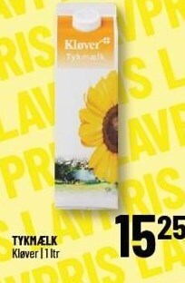 Løvbjerg Kløver tykmælk tilbud