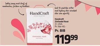 Fleggaard Handcraft Zinfandel Rosé tilbud