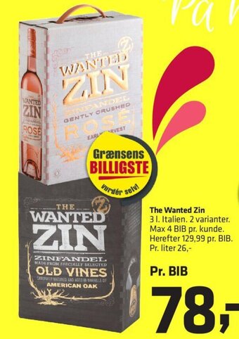 Fleggaard The Wanted Zin tilbud
