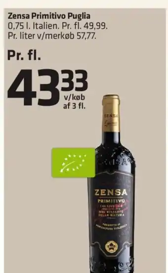 Zensa Primitivo Puglia