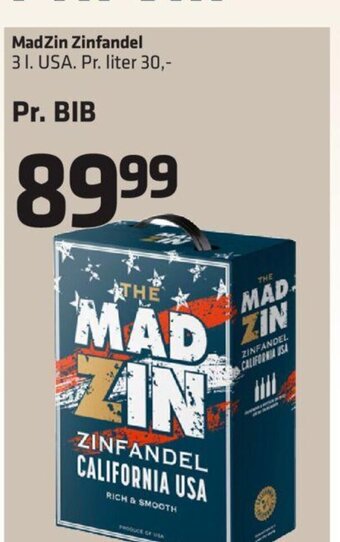 Fleggaard MadZin Zinfandel tilbud