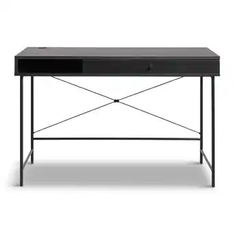 Alva skrivebord, sort