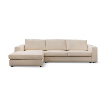 Sit´n Sleep Riva sofa m/chaiselong, beige tilbud
