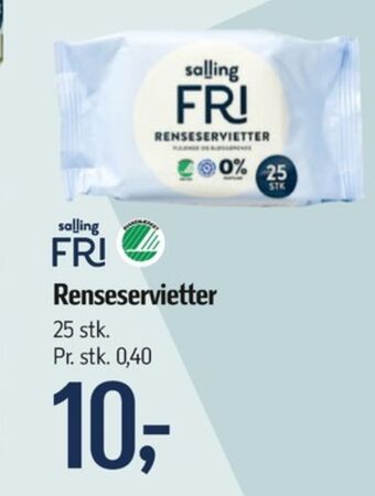 Føtex Salling fri renseservietter tilbud