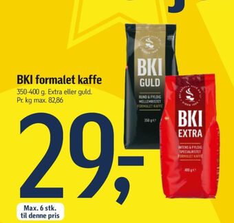 Føtex Guld kaffe formalet tilbud