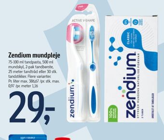Føtex Zendium tandpasta tilbud