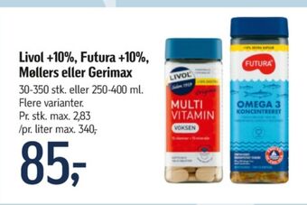 Føtex Futura fiskeolie tilbud
