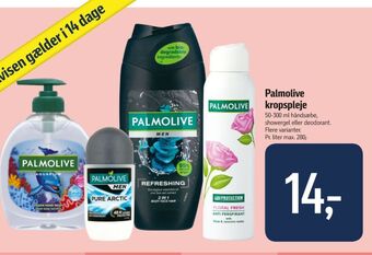 Føtex Palmolive flydende sæbe tilbud