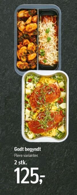 Føtex Godt begyndt færdigret tilbud