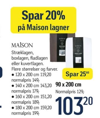 Føtex Maison lagen tilbud