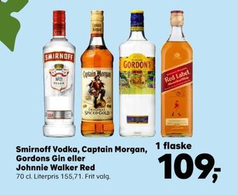 Kvickly Smirnoff vodka tilbud