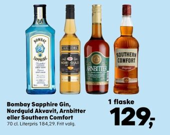 Kvickly Sapphire gin tilbud
