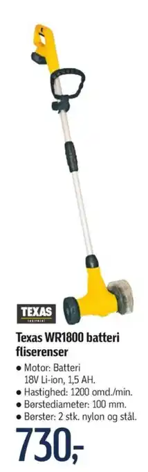 Føtex Texas fliserenser tilbud