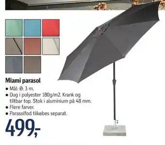 Føtex Ukendt parasol tilbud
