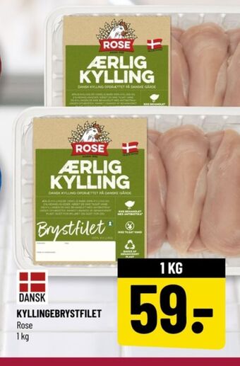 Løvbjerg Ærlig kylling kyllingebrystfilet tilbud