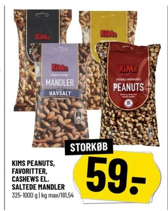Løvbjerg Kims peanuts tilbud