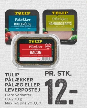 MENY Bacon leverpostej tilbud