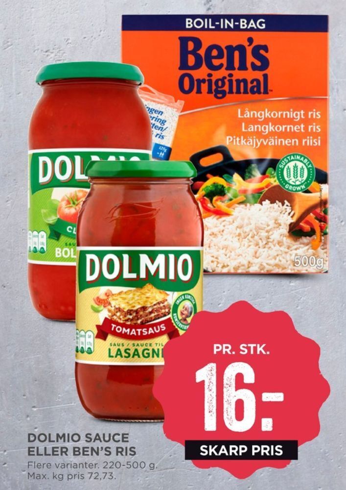 Ben's original ris tilbud hos MENY