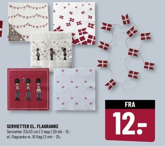 Løvbjerg Ukendt servietter tilbud