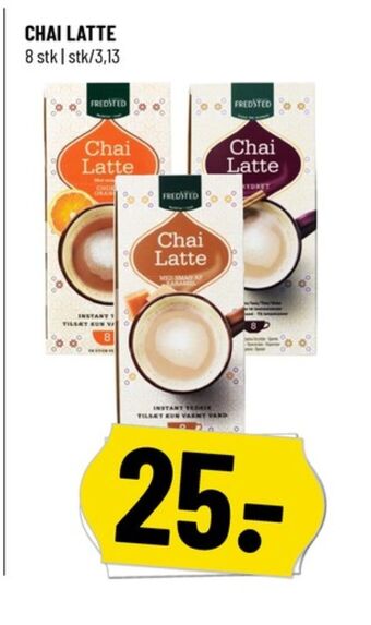 Løvbjerg Chai latte instant te tilbud