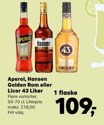 Aperol aperitif