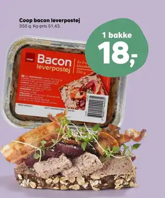 SuperBrugsen Bacon leverpostej tilbud