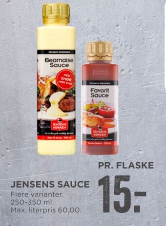 Jensens køkken sauce flydende