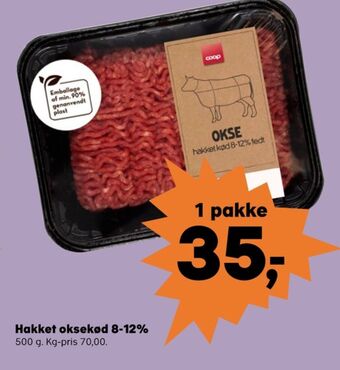 SuperBrugsen Coop hakket oksekød tilbud