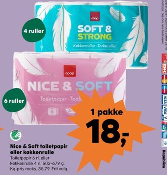 SuperBrugsen Soft & strong køkkenrulle tilbud