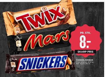 MENY Mars chokoladebar tilbud