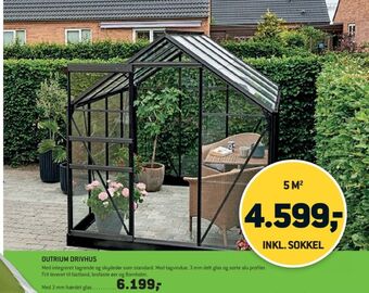 XL-BYG Outrium drivhus tilbud