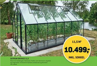 XL-BYG Outrium drivhus tilbud