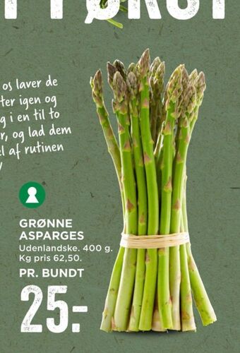 MENY Ukendt asparges tilbud