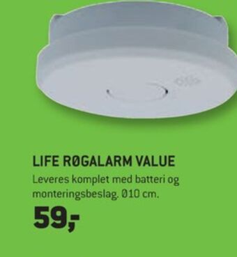 XL-BYG Life røgalarm tilbud