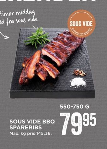 MENY Ukendt spareribs tilbud