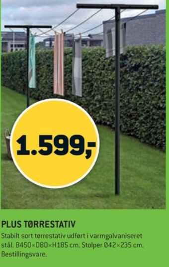 XL-BYG Plus tørrestativ tilbud