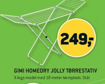 XL-BYG Gimi tørrestativ tilbud