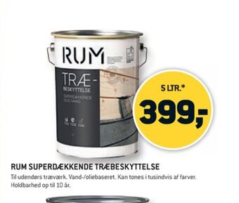 XL-BYG Rum træbeskyttelse tilbud