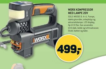 XL-BYG Worx professional kompressor tilbud